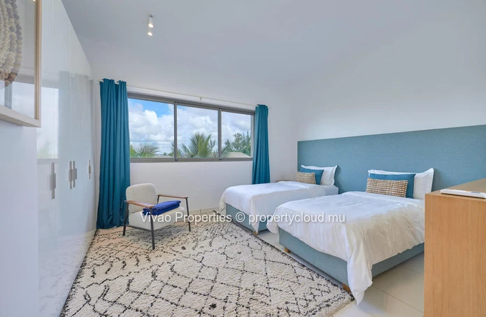 Luxurious furnished apartment in Péreybère with rooftop pool and sea view - Ideal investment for foreigners - €715,000