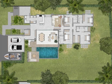 Villa de 4 Chambres