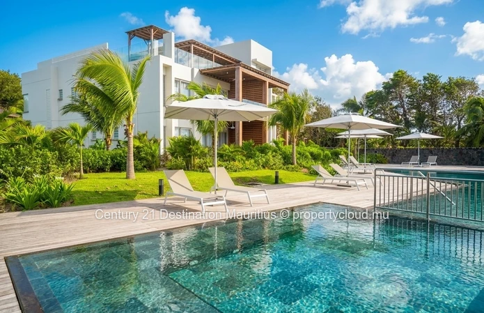 Exclusif Appartement En Front De Mer Avec Vue Sur L'océan À Pointe Aux Piments