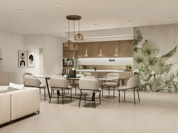 Appartement de 3 Chambres
