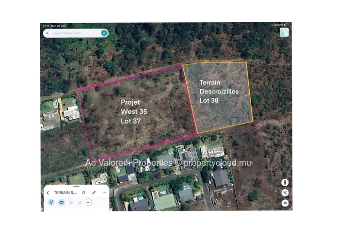 1,500m² Residential Land for Sale in Black River