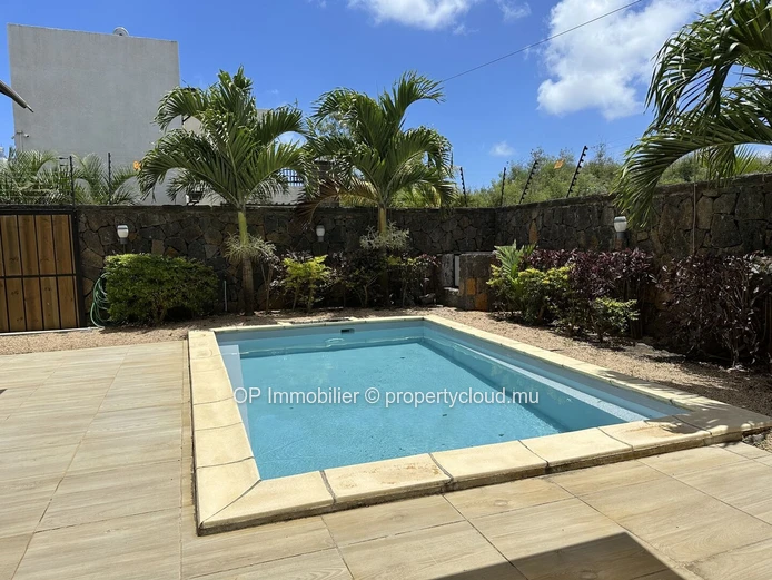 "Beautiful Furnished House with Private Pool in Grand Baie - RS 65,000/month"