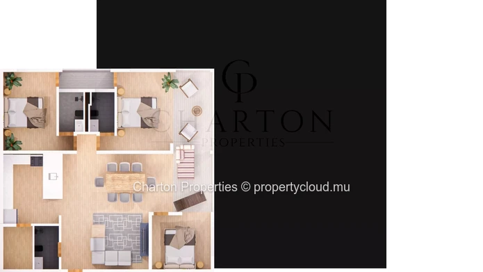 Appartement neuf de 3 chambres à quelques pas du lagon de La Preneuse