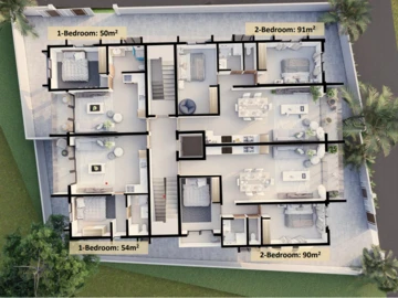 2 Bedroom Apartment