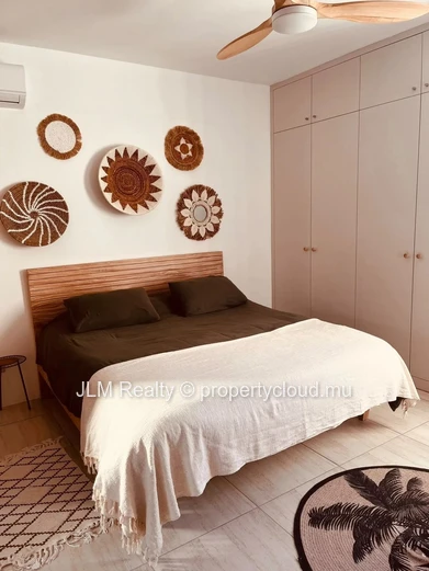 À louer : Appartement meublé de 3 chambres à Cascavelle, Flic en Flac, Île Maurice