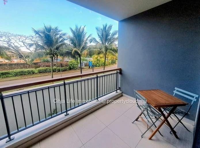 Appartement meublé 2 chambres avec piscine à louer à Beau Plan