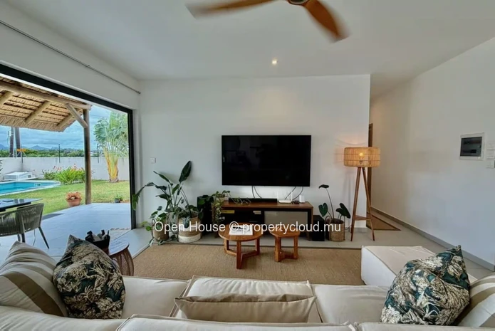 Villa meublée de 3 chambres avec piscine privée à Grand Baie