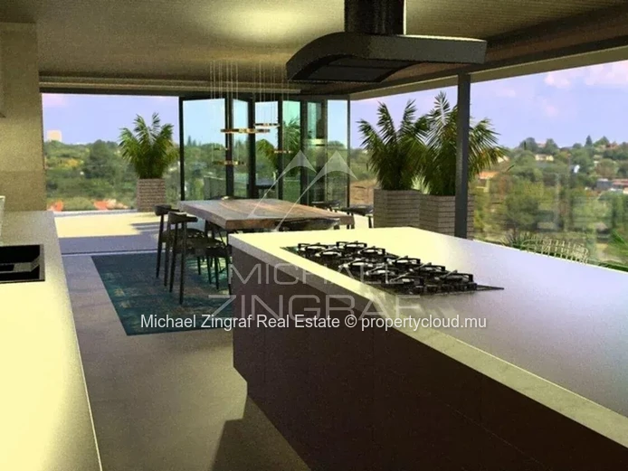 Appartement Moderne de 3 Chambres à Grand Baie