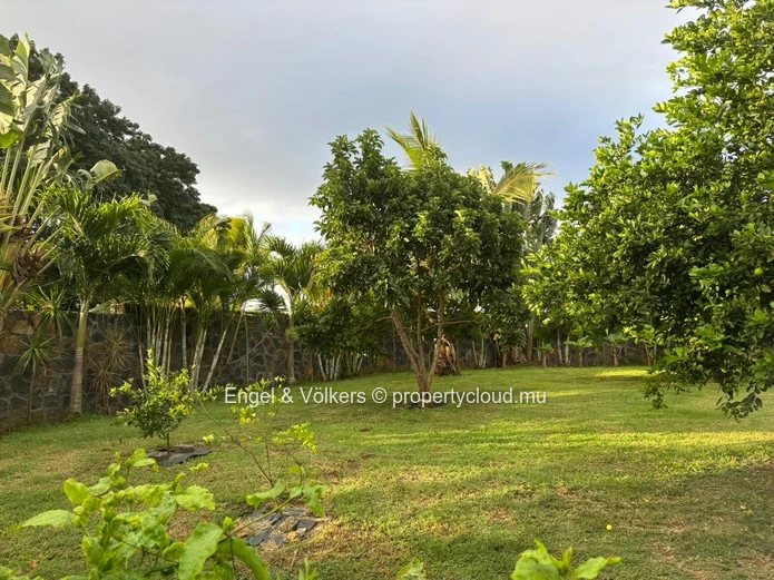 Beautiful 1,160 m² Residential Plot Ready to Build On – Tropical Garden Oasis for Mauritian Citizens