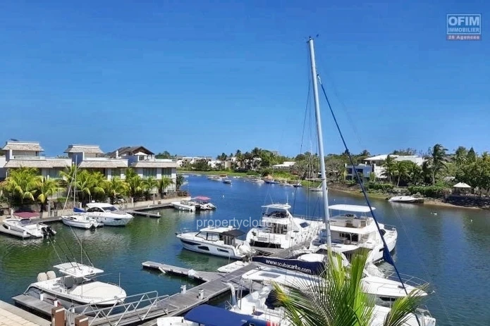 Black River for sale 3 bedroom penthouse, waterfront, located in the only residential marina of the island.