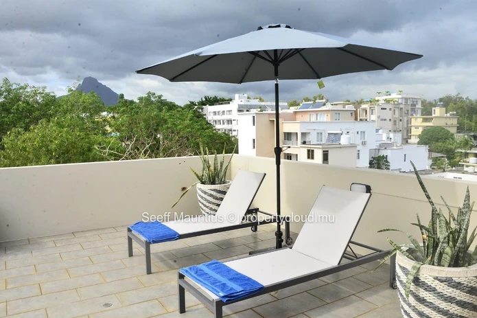 Mountain-View Rooftop Apartment