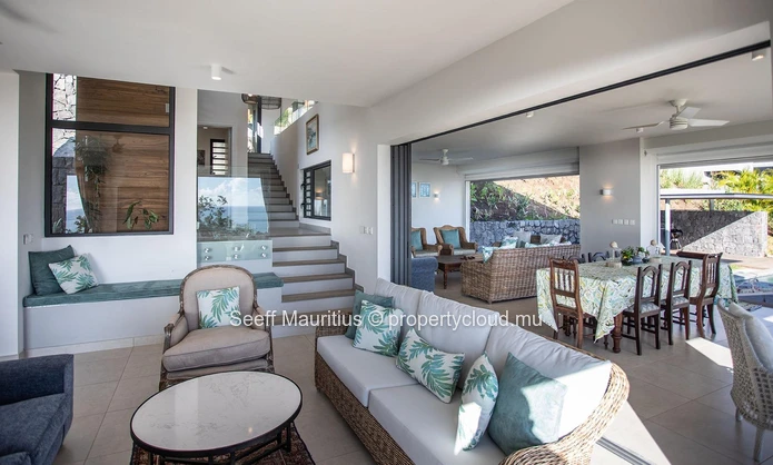 Coastal Elegance Above the Blue
