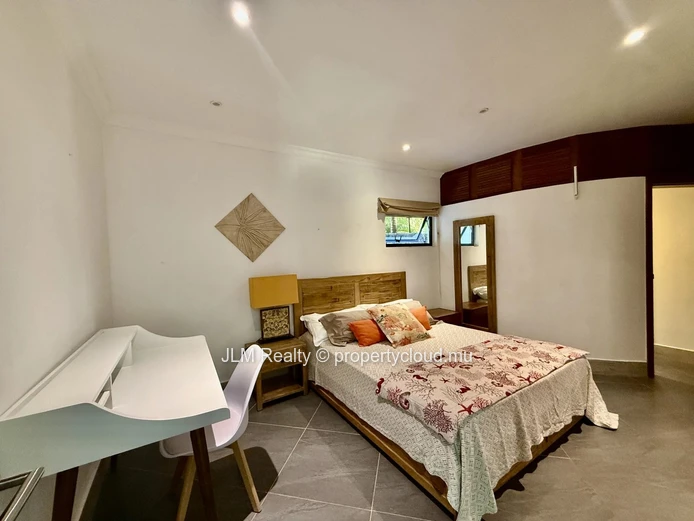 Furnished Villa with Private Pool for Long-Term Rent in Pointe aux Piments, Mauritius