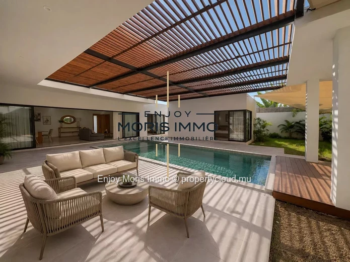 Villa moderne neuve 4 Chambres avec Piscine – À vendre à Grand Baie