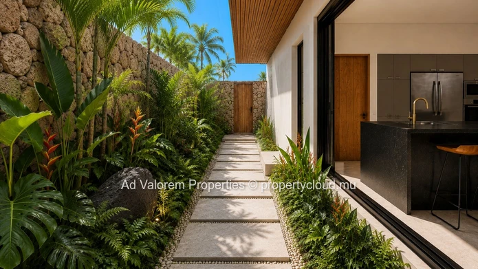 Villa contemporaine d’exception au cœur de La Balise Marina – Rivière Noire!