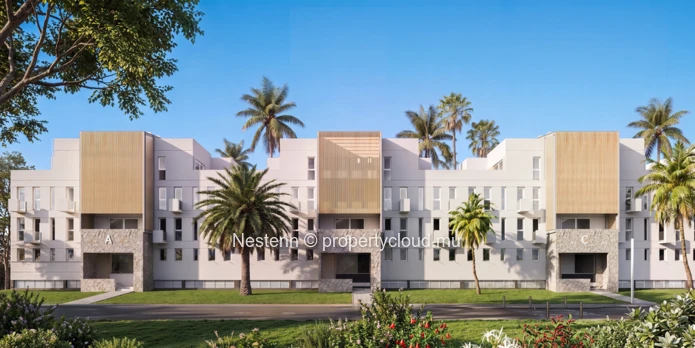 Modern 2-bedroom apartment in Péreybère, PDS residence, ground floor, fully equipped kitchen, automated garage, near ...