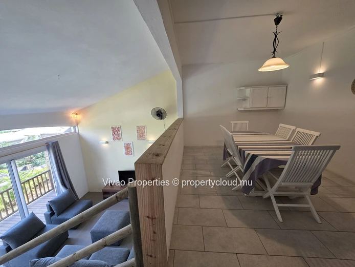 Appartement meublé 120 m² à louer à long-terme à Rivière Noire - Vue Magnifique Montagnes et Mer - Accès à la piscine...
