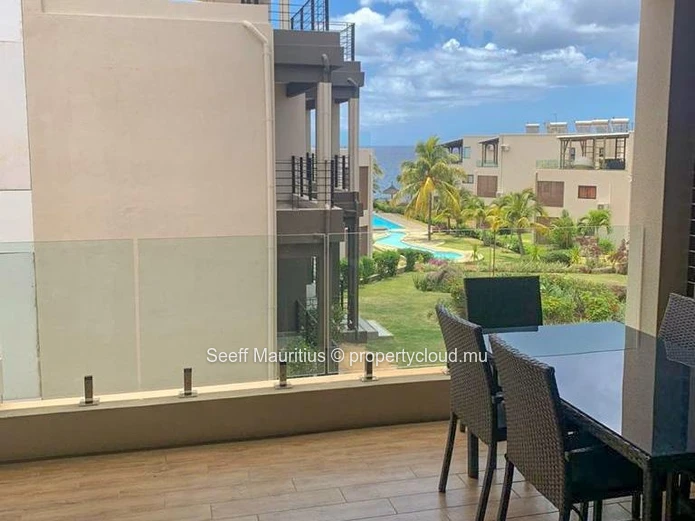 Appartement meublé avec vue imprenable sur la plage