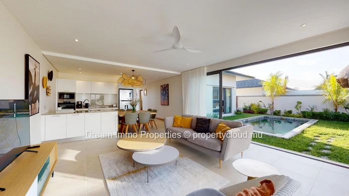 3-Bedroom Contemporary Villa In Domaine De Mahé Residence, Grand Baie - Mauritius