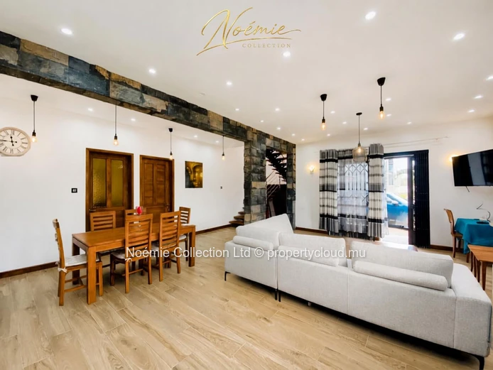 4-Bedroom Furnished Villa for Rent in Pointe aux Biches