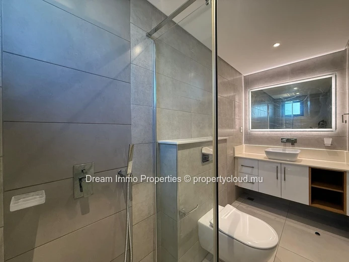2-bedroom apartment with huge terrace & pool view in Pointe aux Canonniers – Mauritius