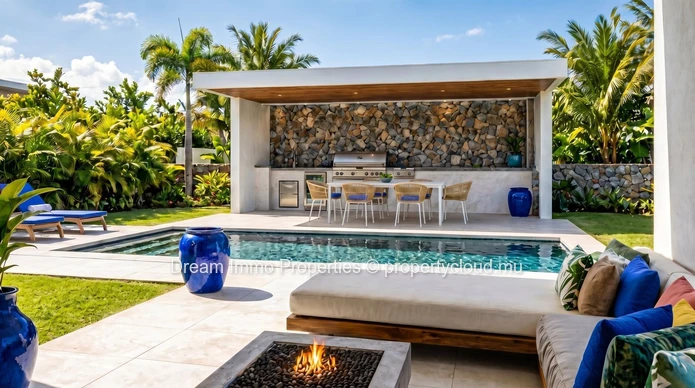 Beautiful Modern 4 Bedroom Villas Just 100 M From The Sea In Trou Aux Biches - Mauritius