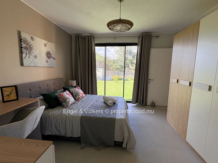FOR RENT - A New 2-Bedroom house in Tamarin