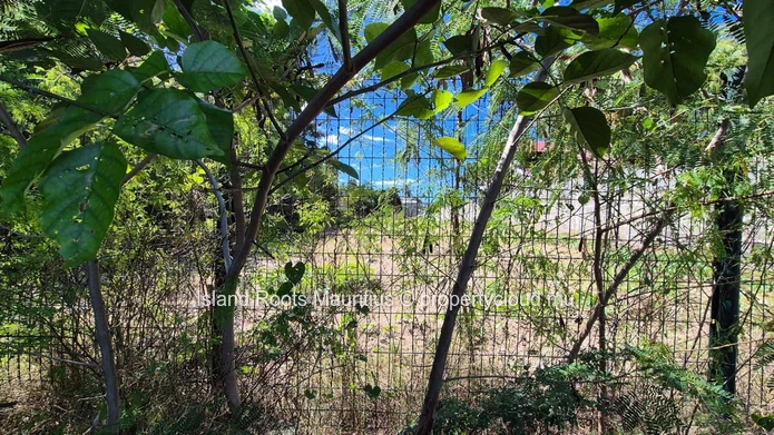 Beachfront residential land for sale in Baie du Tombeau 