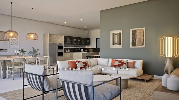 "Stunning 3 Bedroom Apartment with Sea View and Beach Access in Rivière Noire - Black River