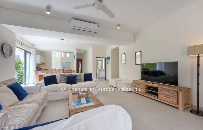 Appartement RES d exception à Bain Boeuf avec piscine privée et vue sur le lagon de Grand Baie