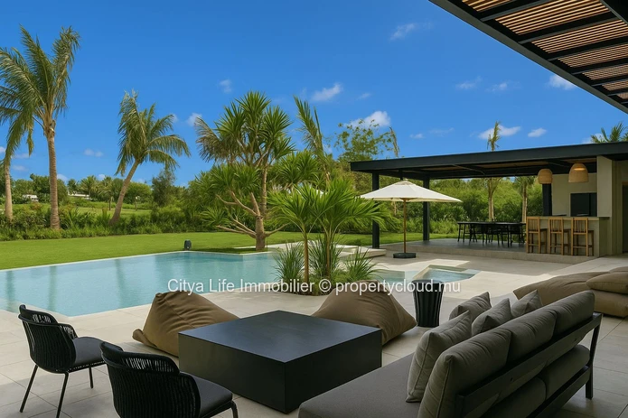 Luxurious IRS Villa with Private Pool in Beau Champ - Fully Furnished and Close to Amenities €