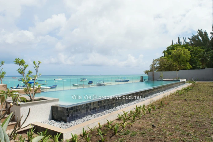 Trou aux Biches - Luxueux appartement de 3 chambres avec vue mer