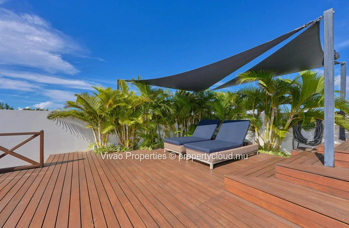 Luxurious furnished apartment in Péreybère with rooftop pool and sea view - Ideal investment for foreigners - €715,000