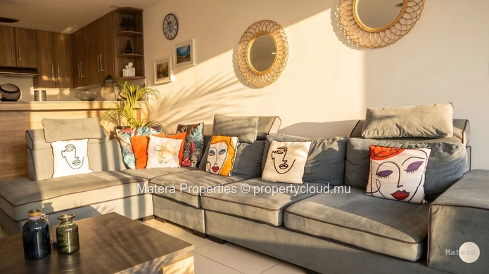 Townhouse de 3 chambres décorée avec goût à Flic en Flac