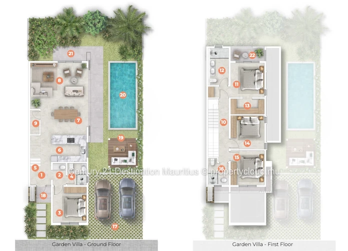 CALODYNE – Villa de 4 chambres dans une résidence verdoyante !