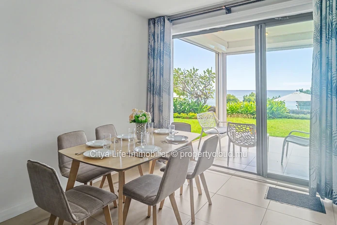 Appartement meublé 3 chambres avec piscine à Pointe aux Biches