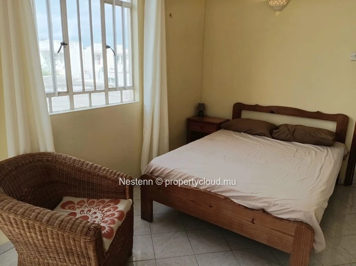 Appartement dans maison traditionnelle mauricienne dans un quartier résidentiel