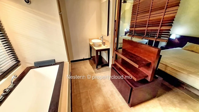 Appartement de 2 chambres en rez-de-jardin