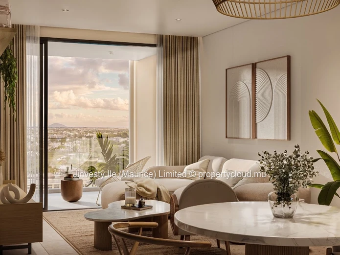JINVESTY ille maurice : prix direct promoteur :The Deck lot 403 3 chambres au 4e étage vue La Croisette Lot 403  ·  4...