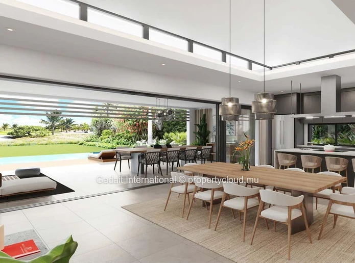 En vente : Appartement de luxe avec vue panoramique et accès golf à Mont Choisy