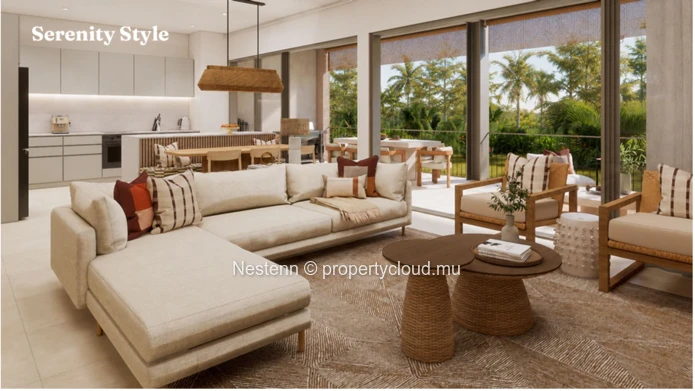 Modern penthouse with 3 bedrooms and sea access 