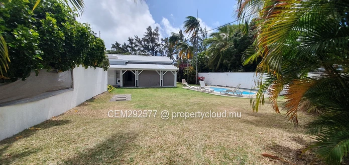 Beachfront Furnished Duplex For Sale In Grand Gaube