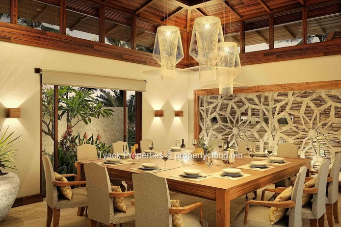 Villas luxueuses de style balinais de 4 chambres avec privilèges exclusifs de resort