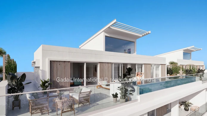 THE PAC Residencies – 4-Bedroom Penthouse with Private Pool, 396 m², Pointe aux Canonniers