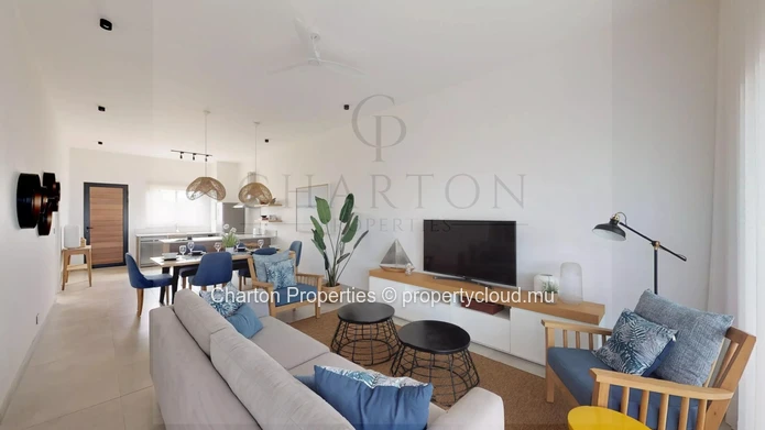 Appartement de prestige de 2 chambres en suite au cœur de Péreybère