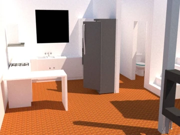 Townhouse, Duplex de 3 Chambres