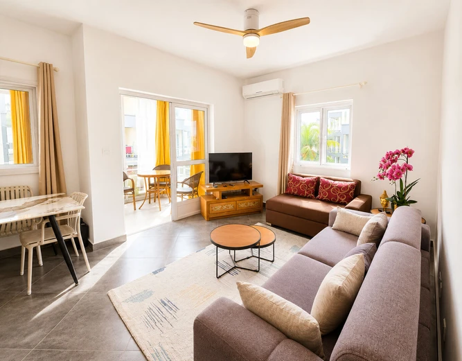 Appartement meublé 2 chambres à louer à Péreybère