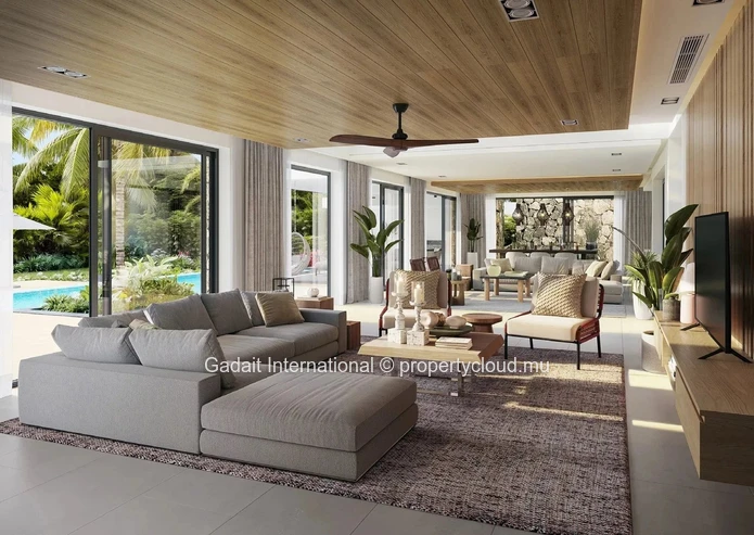 Villa en bord de mer avec accès à la résidence à vendre | One&Only Le Saint Géran