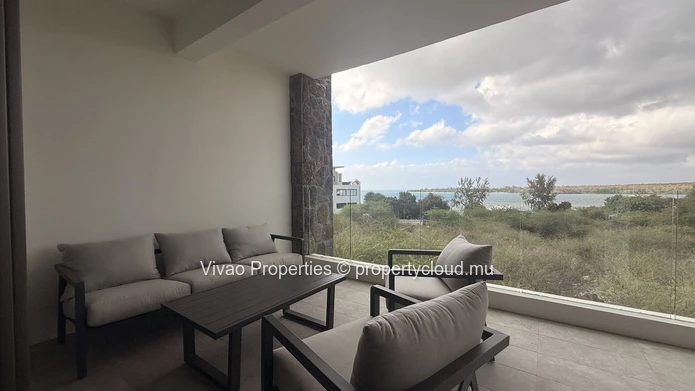 3-Bedroom Furnished Apartment for Rent in Tamarin with Pool