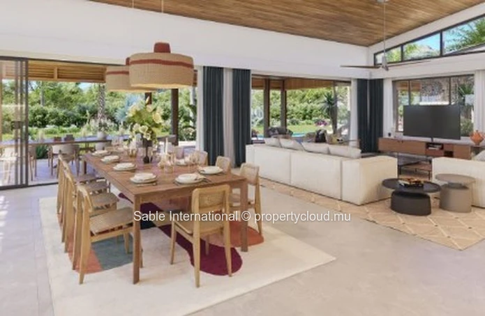 Luxurious Villa in Tamarin with Private Pool and Mountain Views 